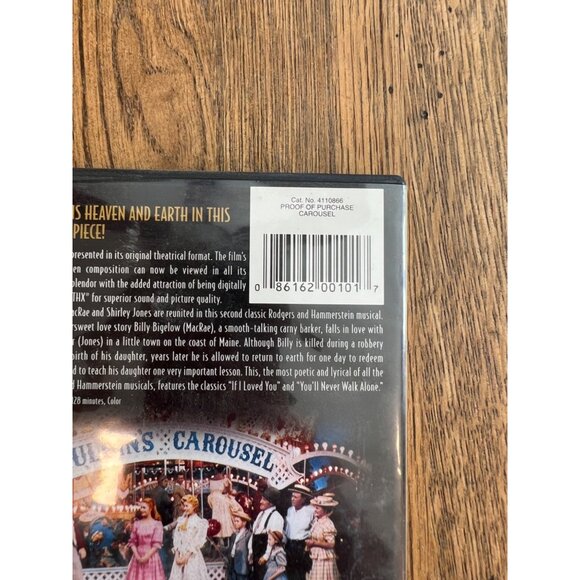 Rodgers & Hammerstein's Carousel DVD Digitally THX Mastered Musical Classic - Picture 3 of 4